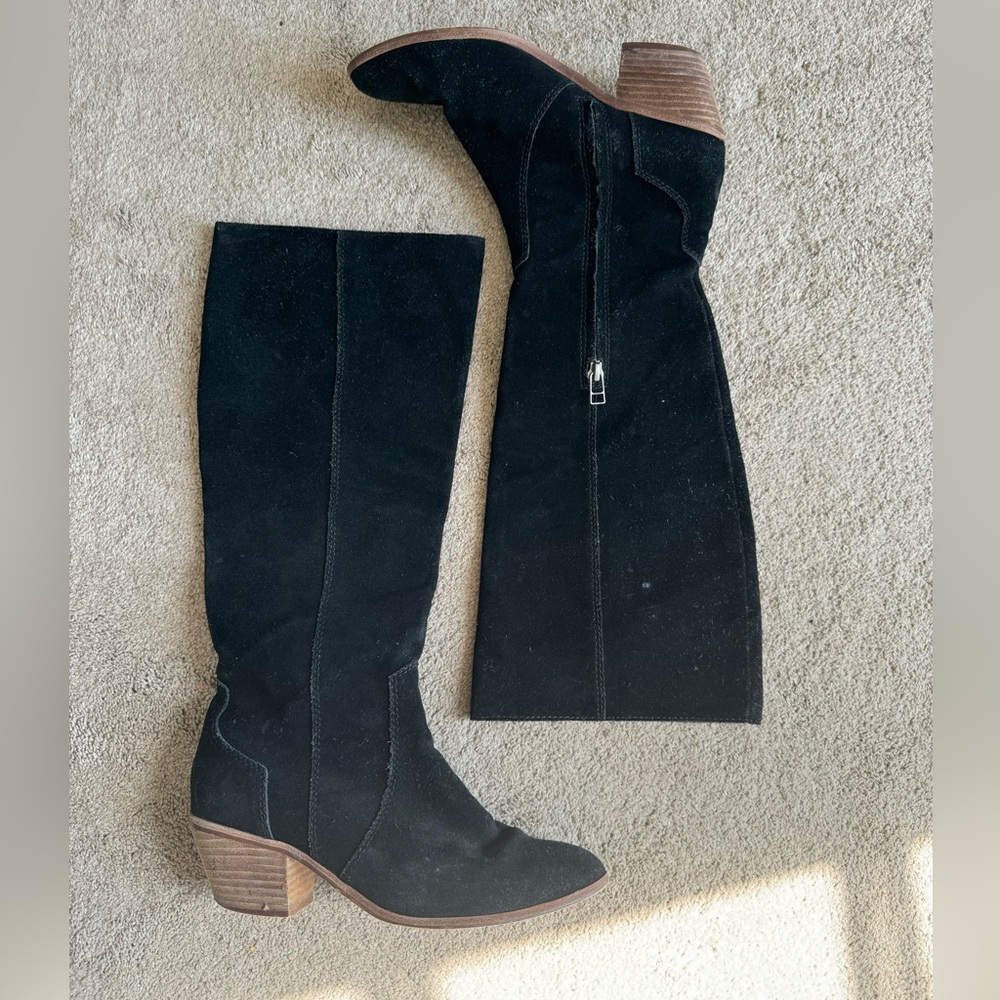 Madewell Black Heeled Boots